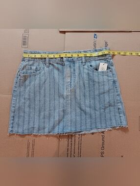 Denim Mini Skirt (NWT)